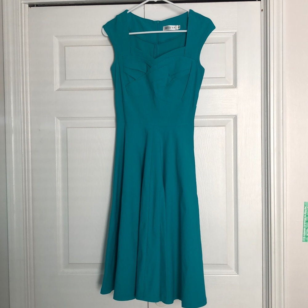 1950s Inspired Vintage Swing Dress